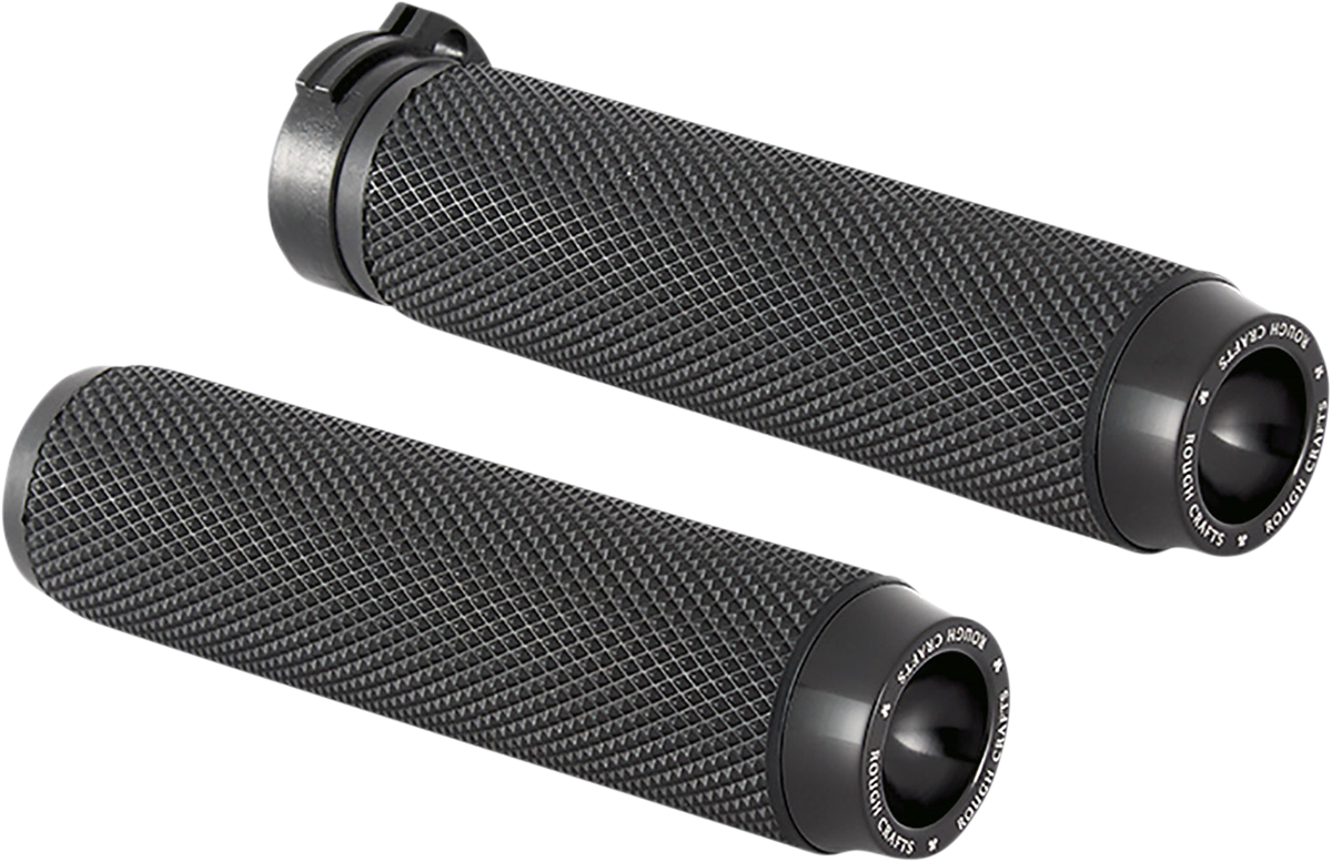 Grips - Knurled - Cable - Chrome