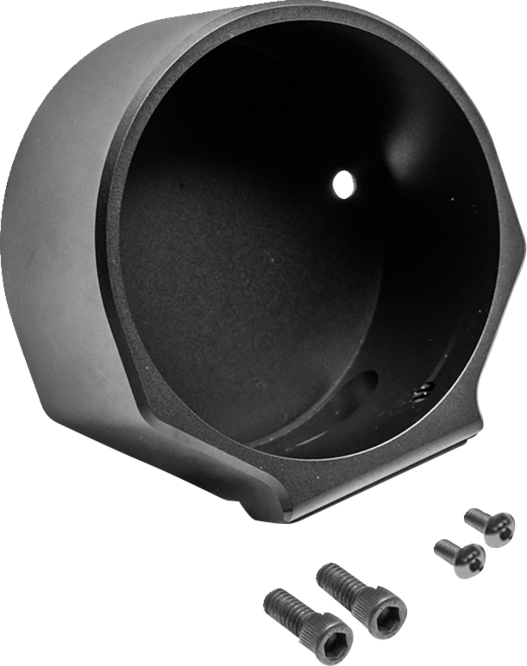 Speedometer Gauge Bucket Mount - For Fast Back Riser - Black - 3" x 3/8"