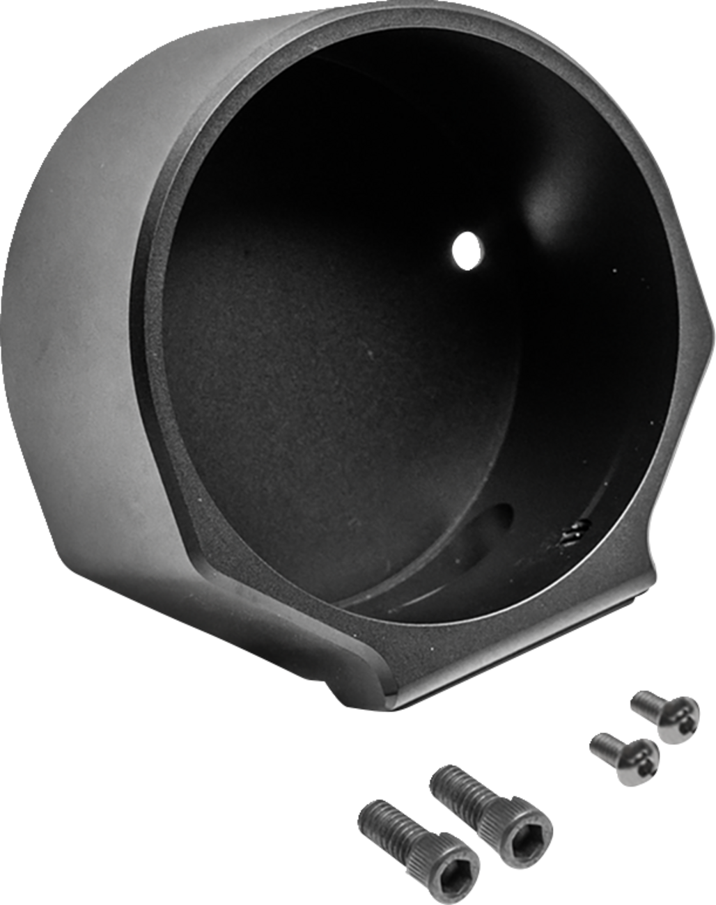 Speedometer Gauge Bucket Mount - For Fast Back Riser - Black - 3" x 3/8"
