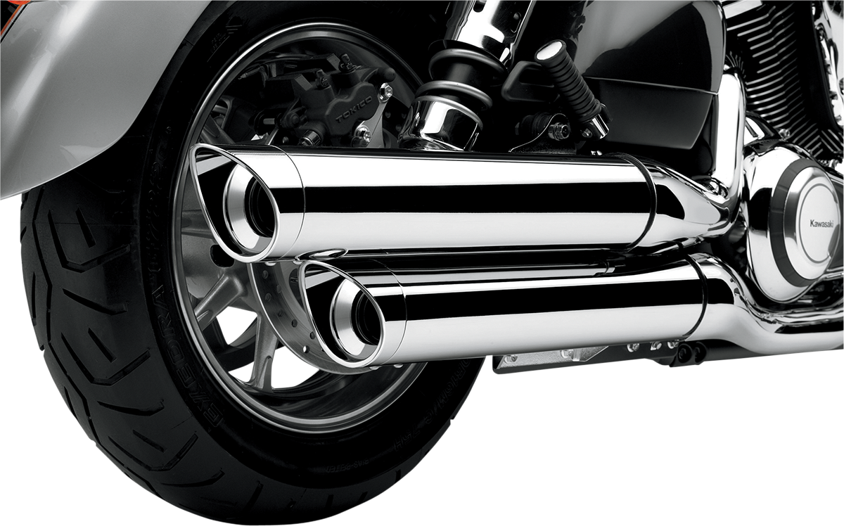 VN1700 Billet Tip Mufflers