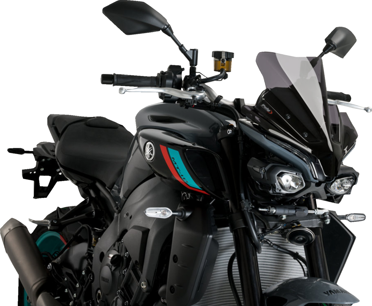 New Generation Sport Windshield - 13-1/2" - Dark Smoke - CB1000R