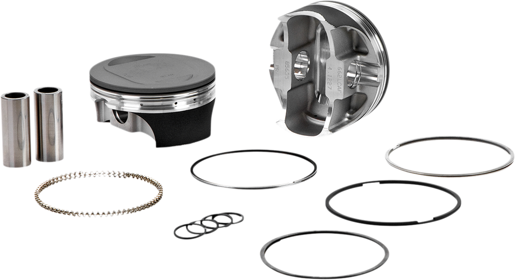 Piston Kit - 4.00" +0.010" - 10.0:1 CR - 96"-103" Twin Cam Bored to 110 ci w/SE 95 cc Heads