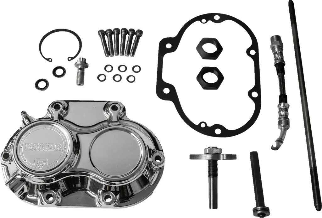 Transmission Side Cover - Hydraulic - M8 - Black