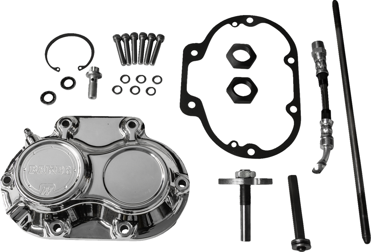 Transmission Side Cover - Hydraulic - M8 - Black