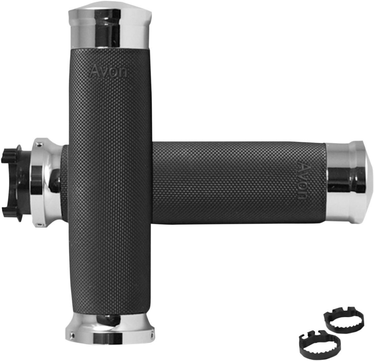 Custom Contour Grips - Indian - Black
