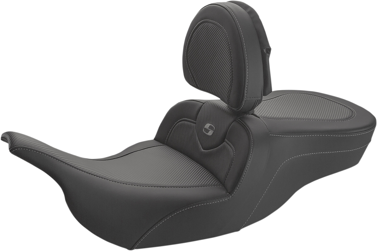 Roadsofa™ Carbon Fiber Seat - With Driver Backrest - Black