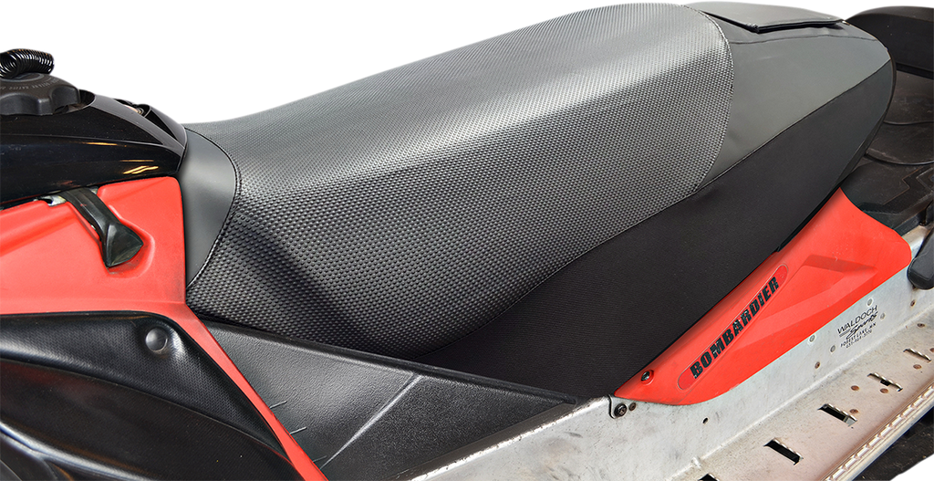 Rev X High Rise Seat Cover - 3" - Black - Ski-Doo