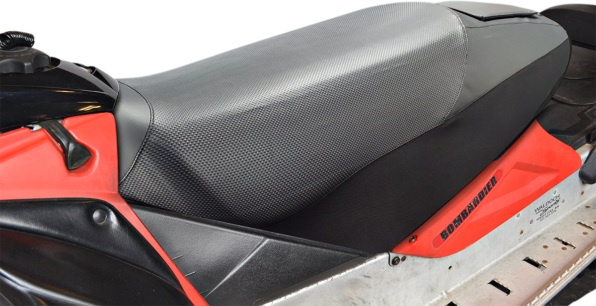 Rev X High Rise Seat Cover - 3" - Black - Ski-Doo
