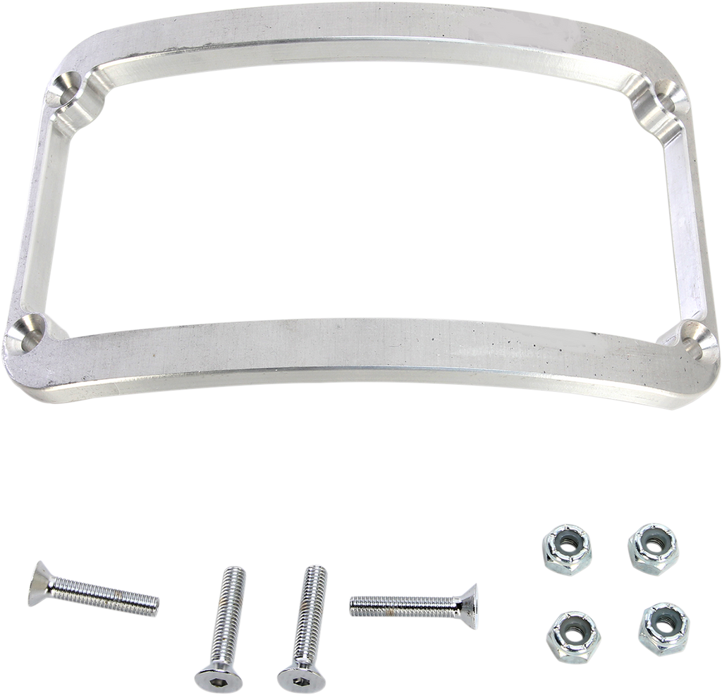License Plate Frame - Raw