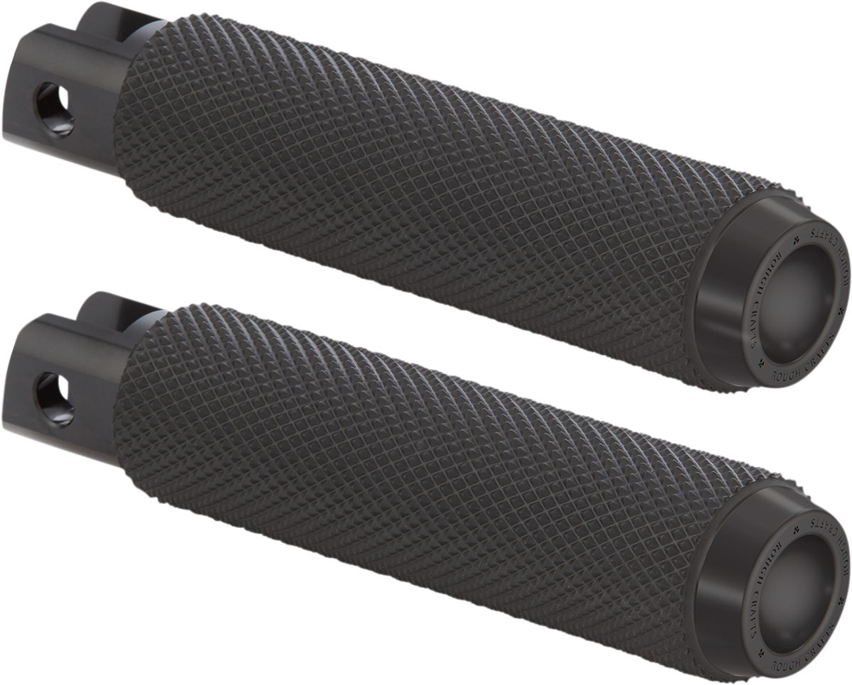 Driver Pegs - Chrome - Knurled