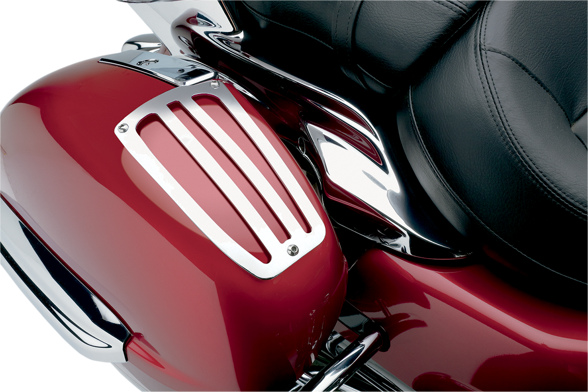 Saddlebag Lid Guards - Chrome