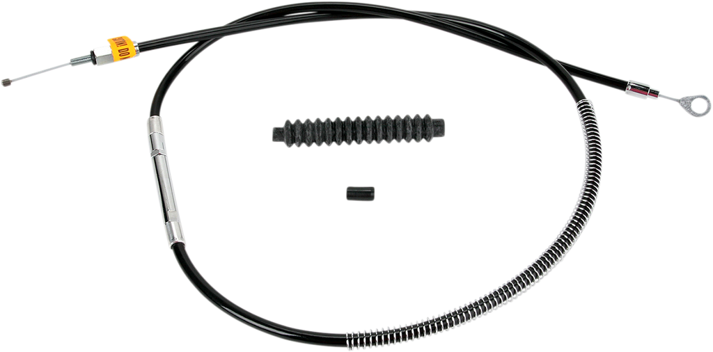 High-Efficiency Black Vinyl Clutch Cable - Standard Size