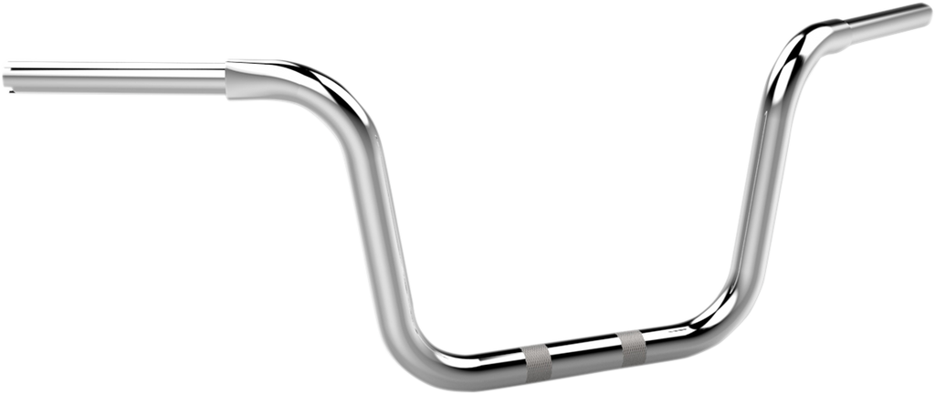 1-1/4" Fat Center Bobber Ape Handlebar - 10" - Chrome
