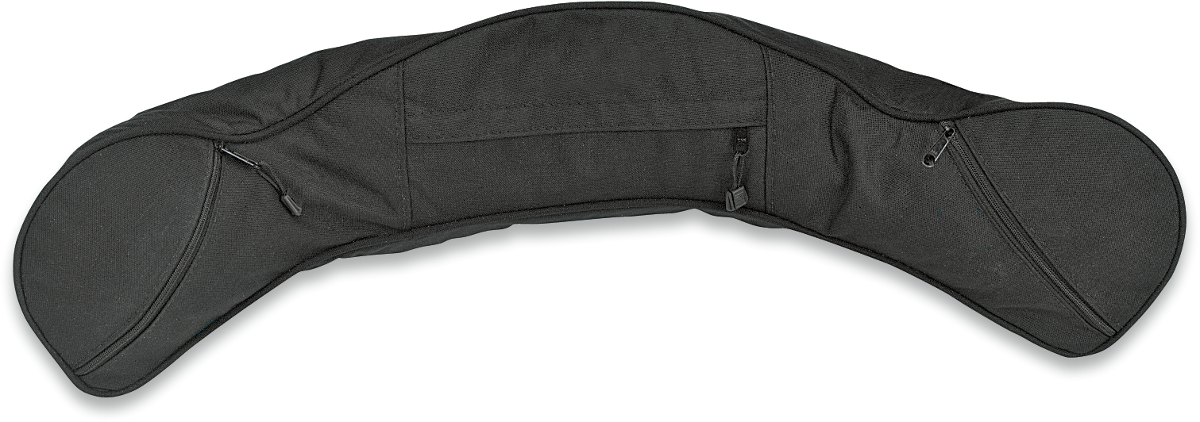 Snowmobile Windshield Bag - Black - Polaris '88-'98