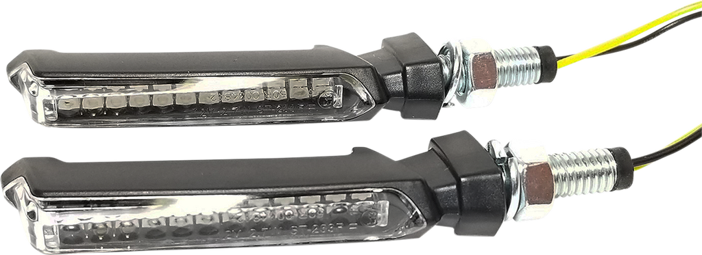 Sequential LED Marker Lights - Universal - Smoke Lens
