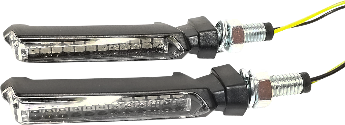 Sequential LED Marker Lights - Universal - Smoke Lens