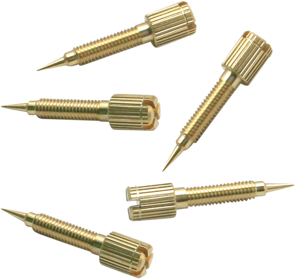 Idle Mixture Screws with O-Ring - Super E/G - 5 Pack