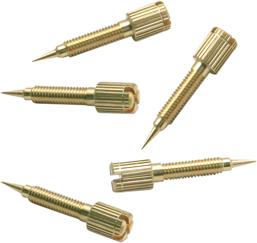 Idle Mixture Screws with O-Ring - Super E/G - 5 Pack