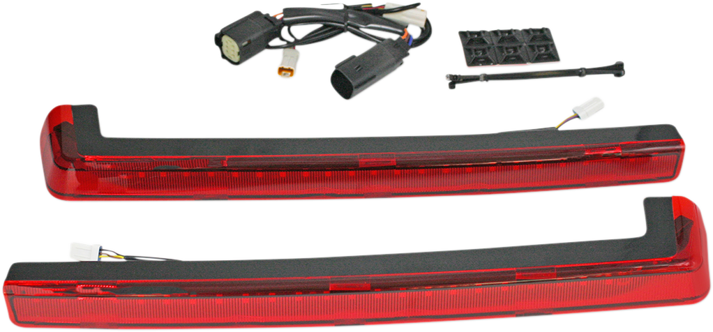 LED Run/Brake/Turn Tour-Pak® Arms - Smoke Lens - '06-'13
