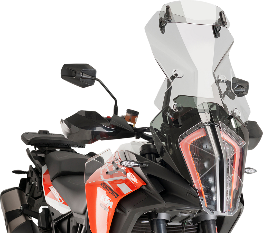 Touring Windscreen w/Visor - Smoke - Tenere 700