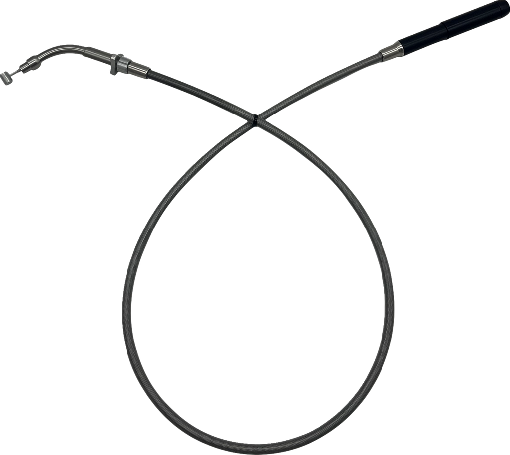 EZ Install Upper Clutch Cable - FLTR/FLHX '21-'23 - +10" - Black Vinyl