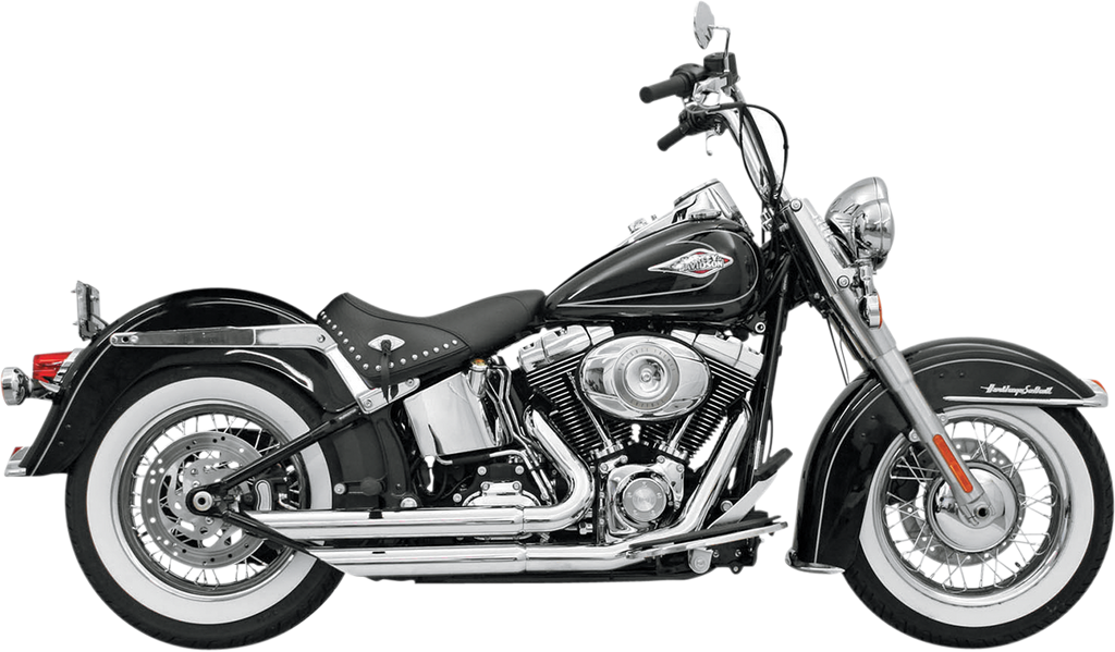 FireSweep Exhaust - Chrome - FXD