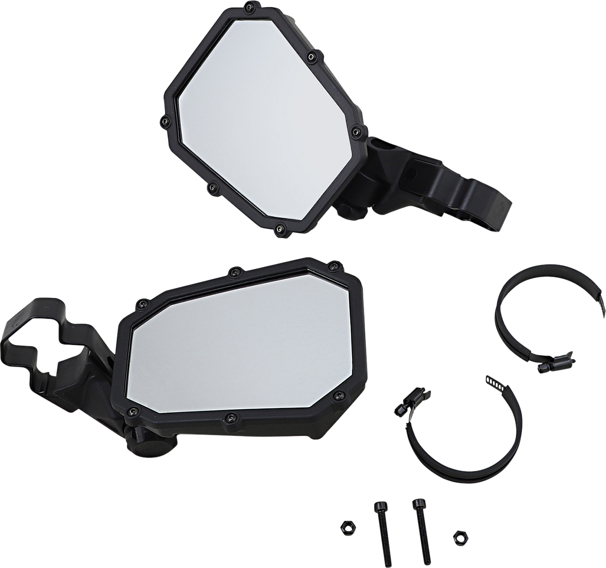 Mirror - Elite Pro - Side View - Octagon - Black