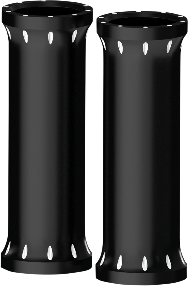 Fork Covers - 39 mm - Upper - Smoothie - Gloss Black