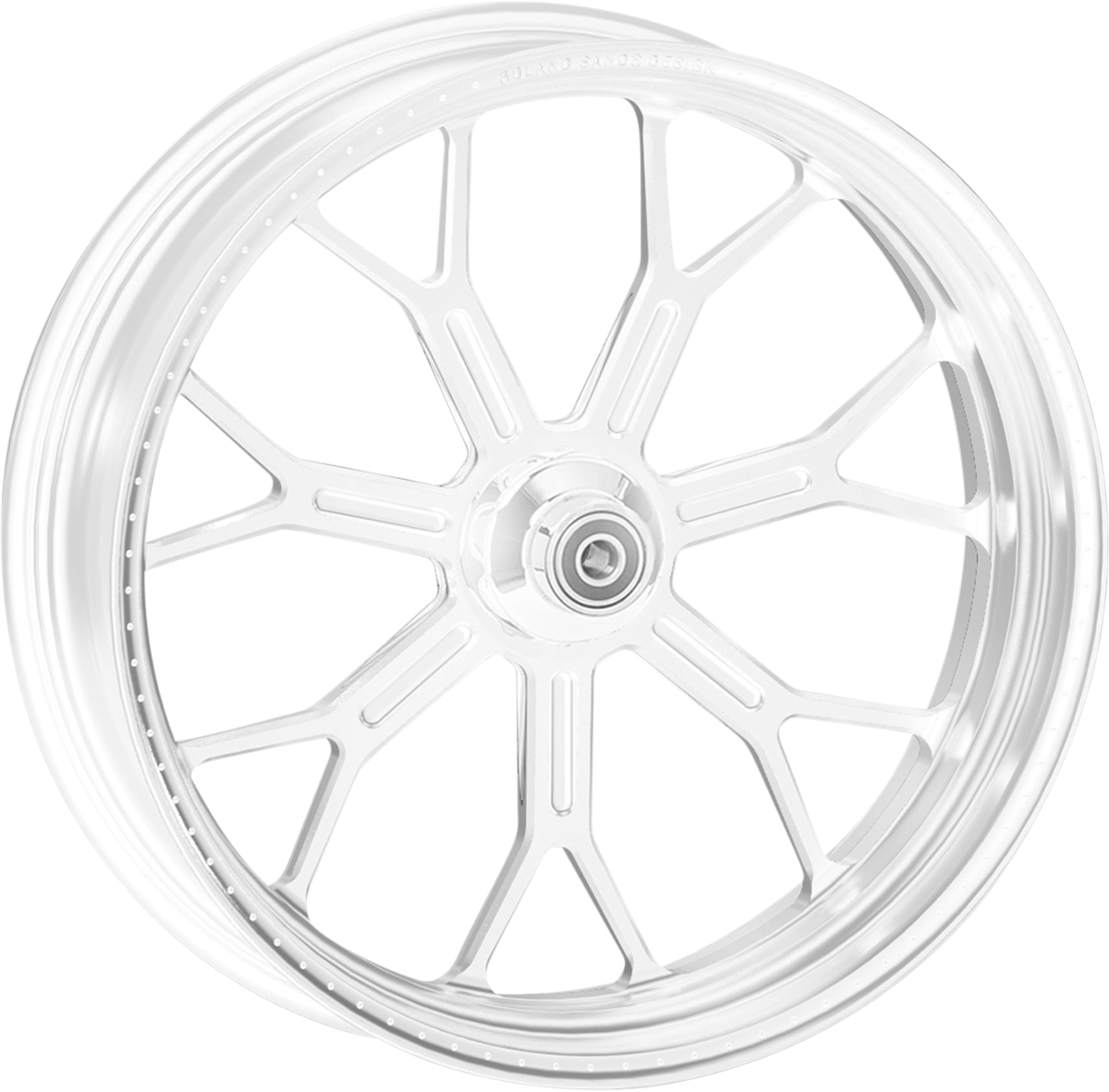 Wheel - Delmar - Front - Dual Disc/with ABS - Black/Contrast Cut Ops™ - 21x3.5 - '08+ FLD