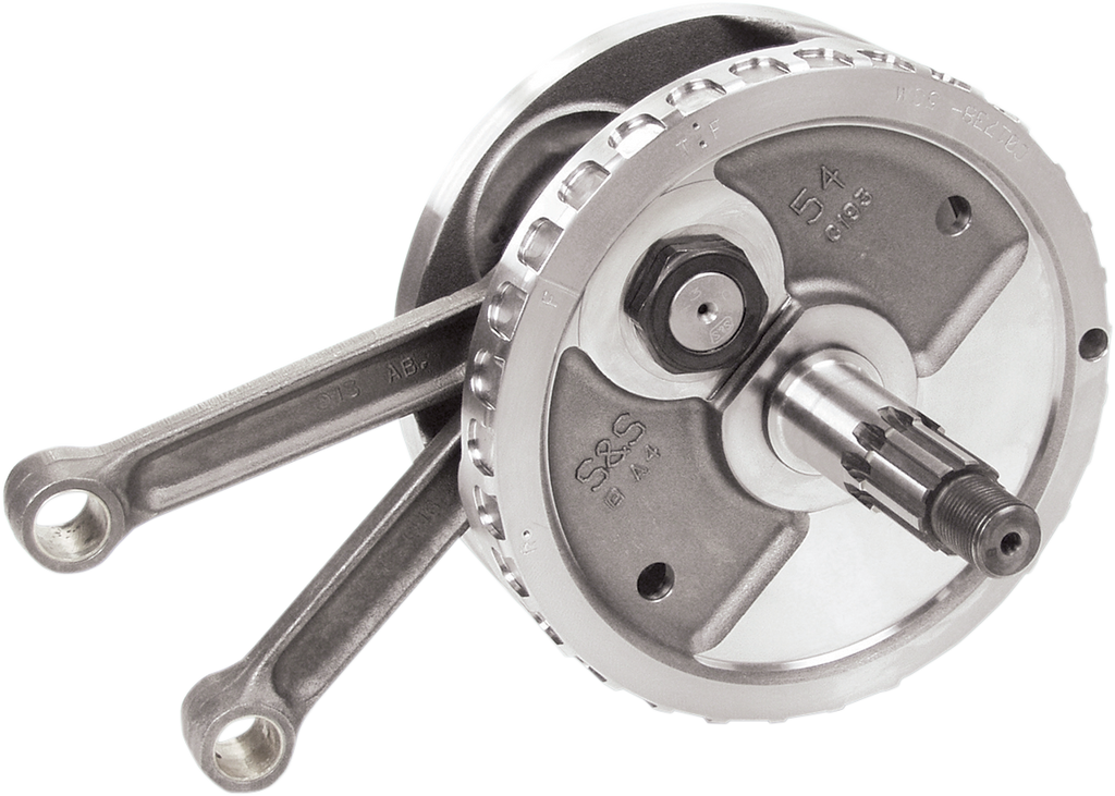 Flywheel Assembly - 4-3/8" Stroke - Tapered Wrist Pin - 107" M8