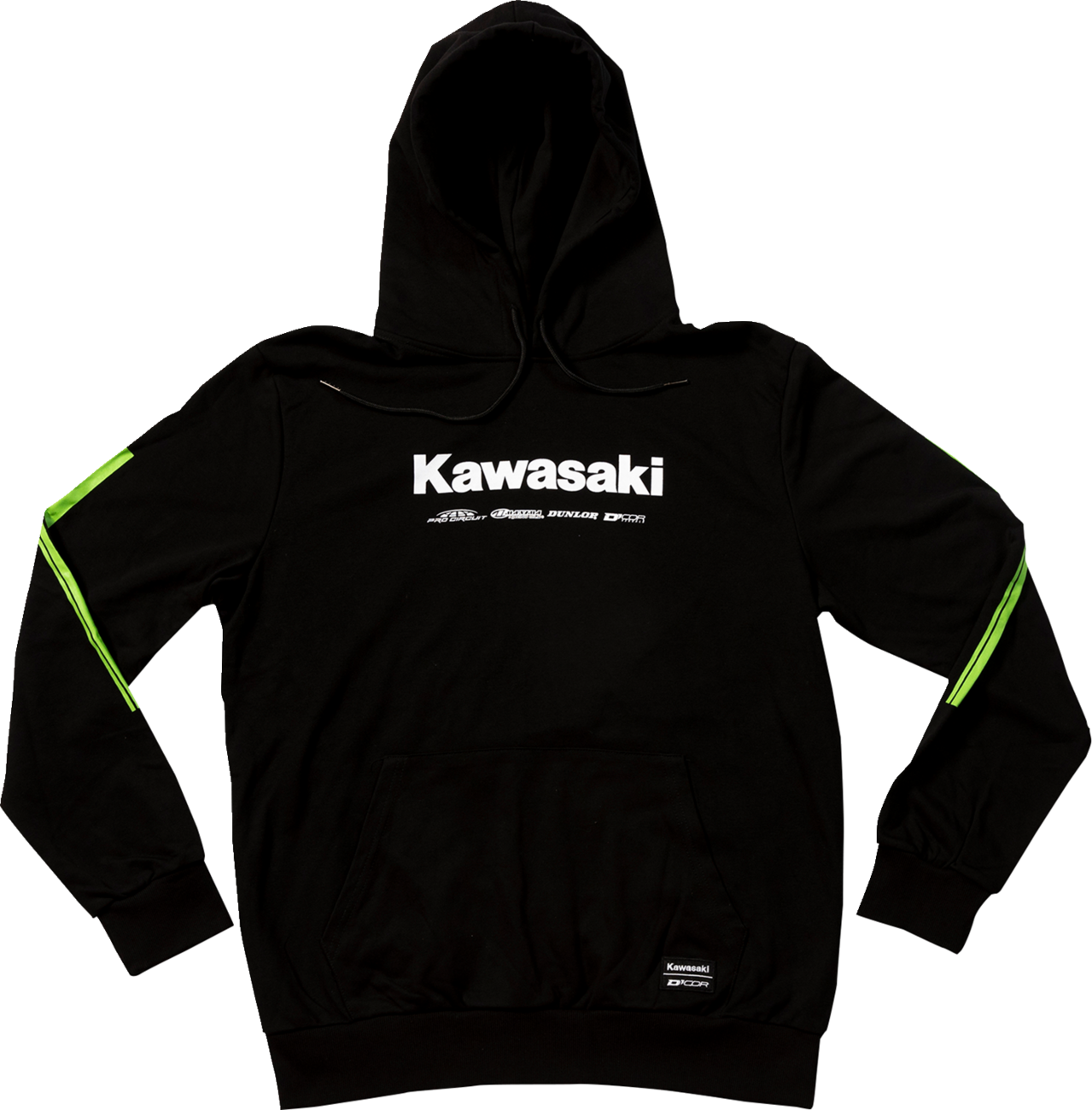 Kawasaki Race Sweatshirt - Black - Medium