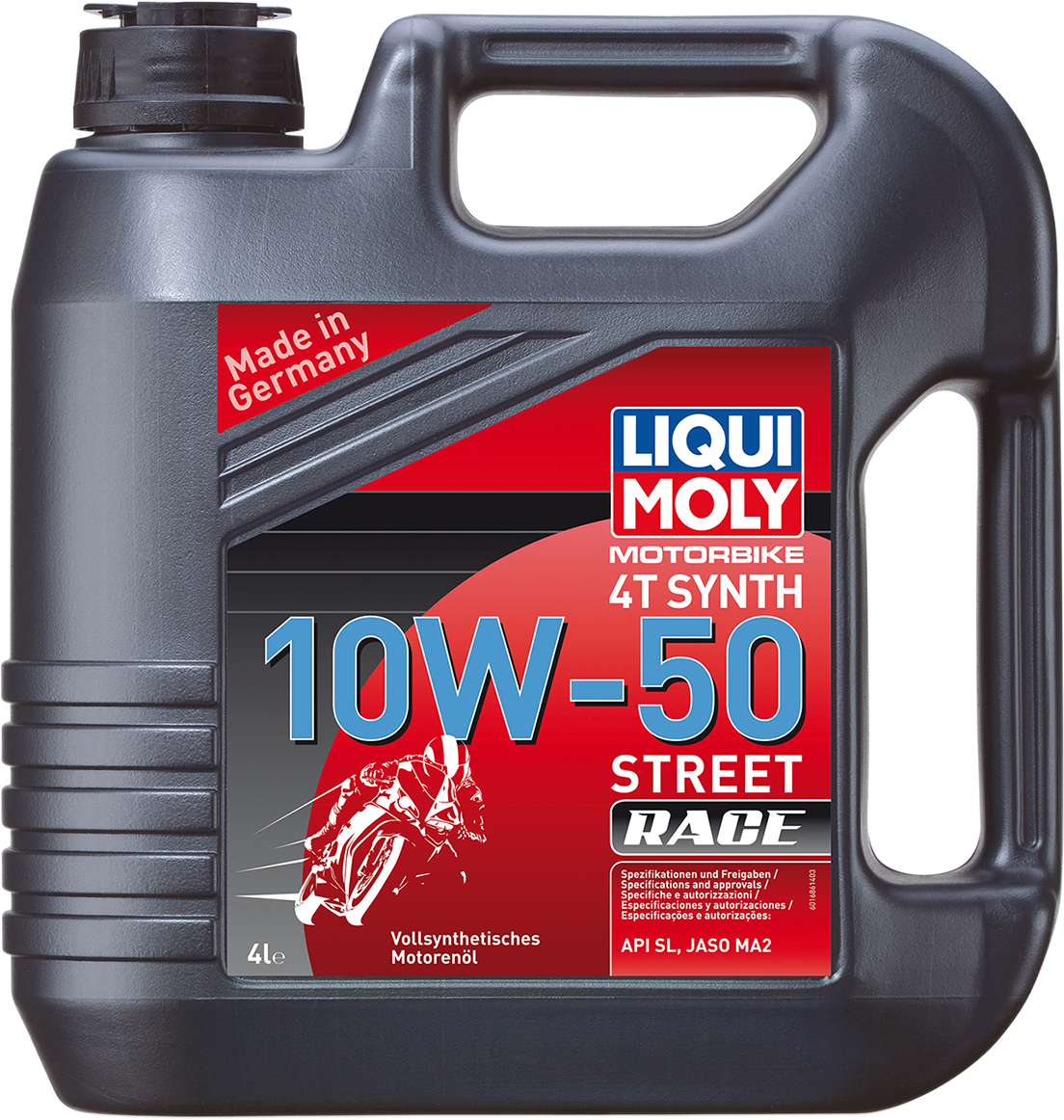 Street Race Synthetic 4T Oil - 10W-50 - 205L