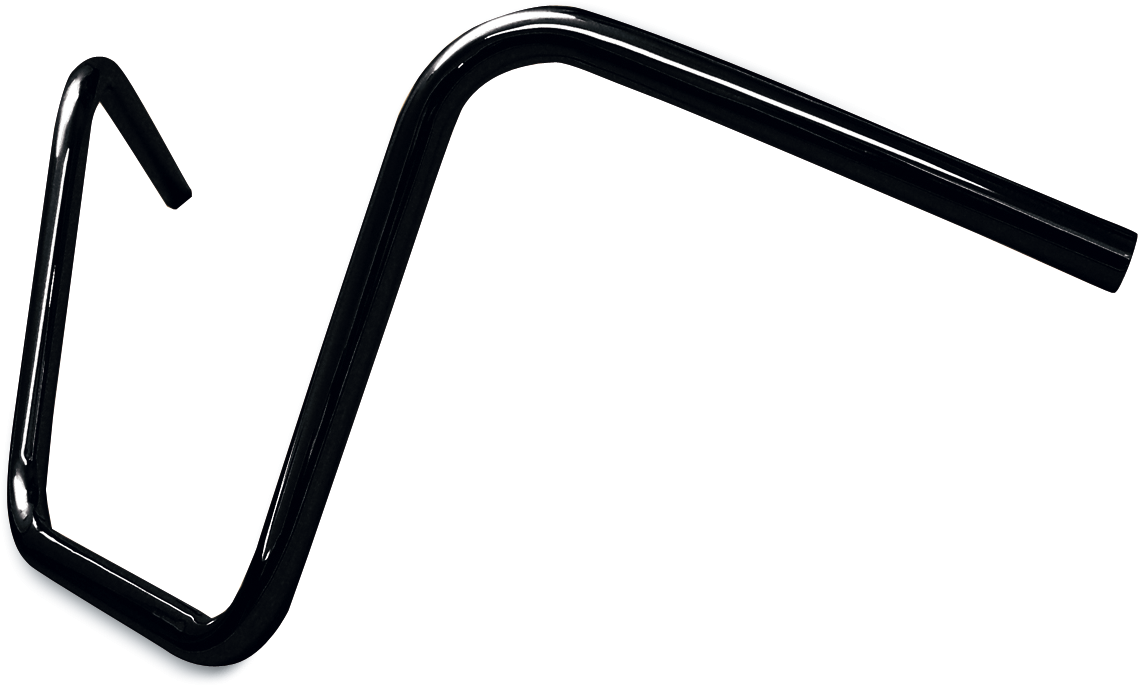 1" Handlebar - Springer-Style/Buckhorn - Knurled - Dimpled - Chrome
