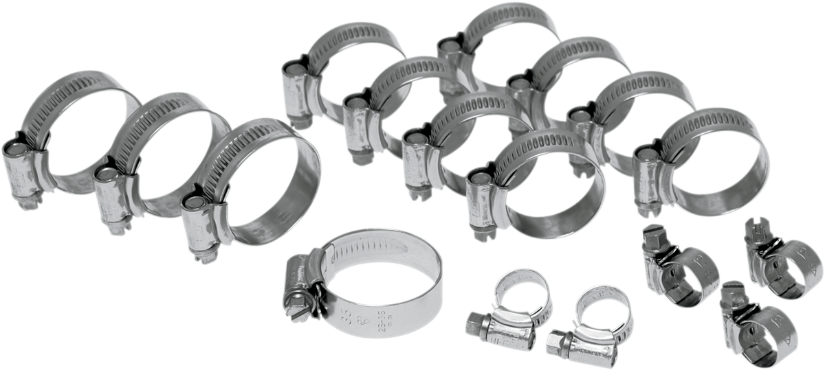 Radiator Clamp Kit - Kawasaki