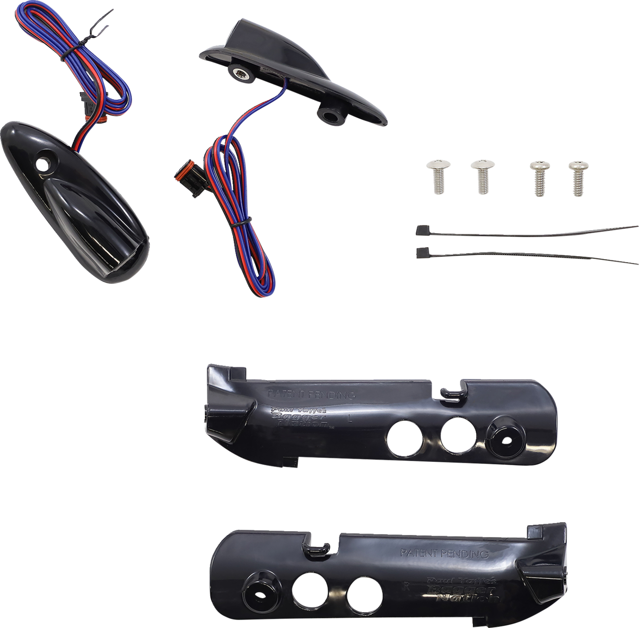 Run/Turn Signal - Amber/White - Chrome - Road Glide