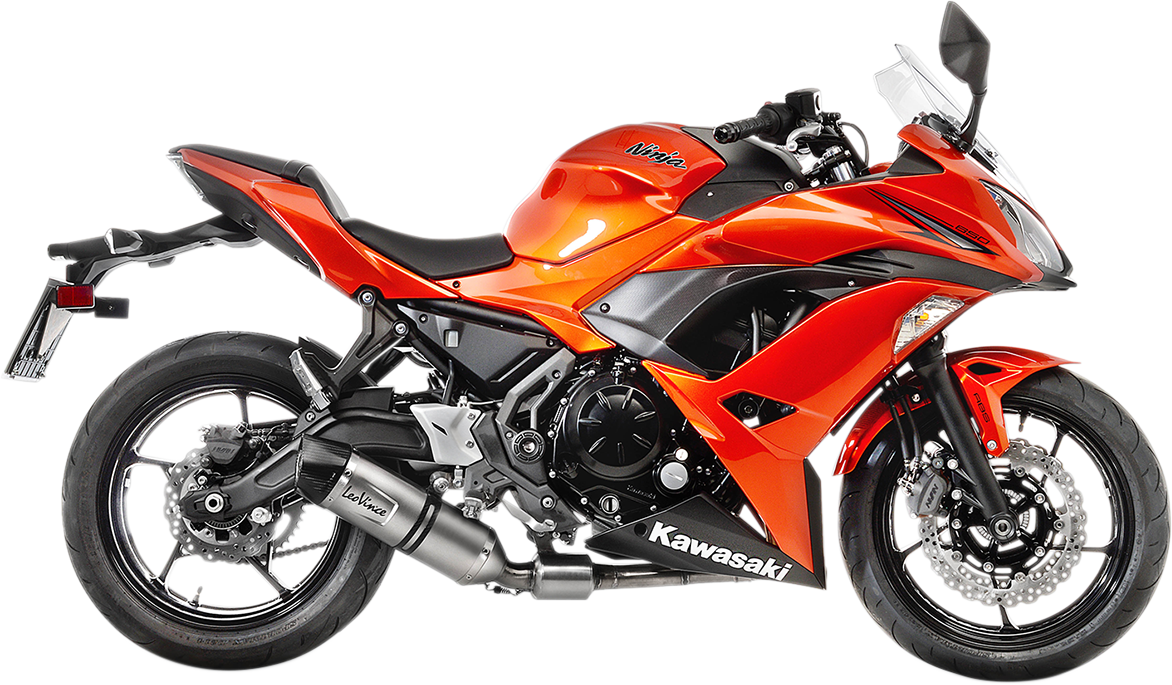 LV One Evo Exhaust System - Stainless Steel - Ninja 650/Z650