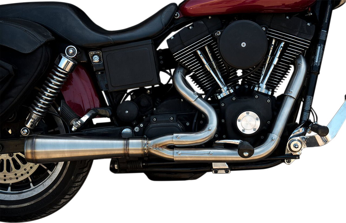 Assault 2:1 Exhaust - Black - '91-'05 Dyna