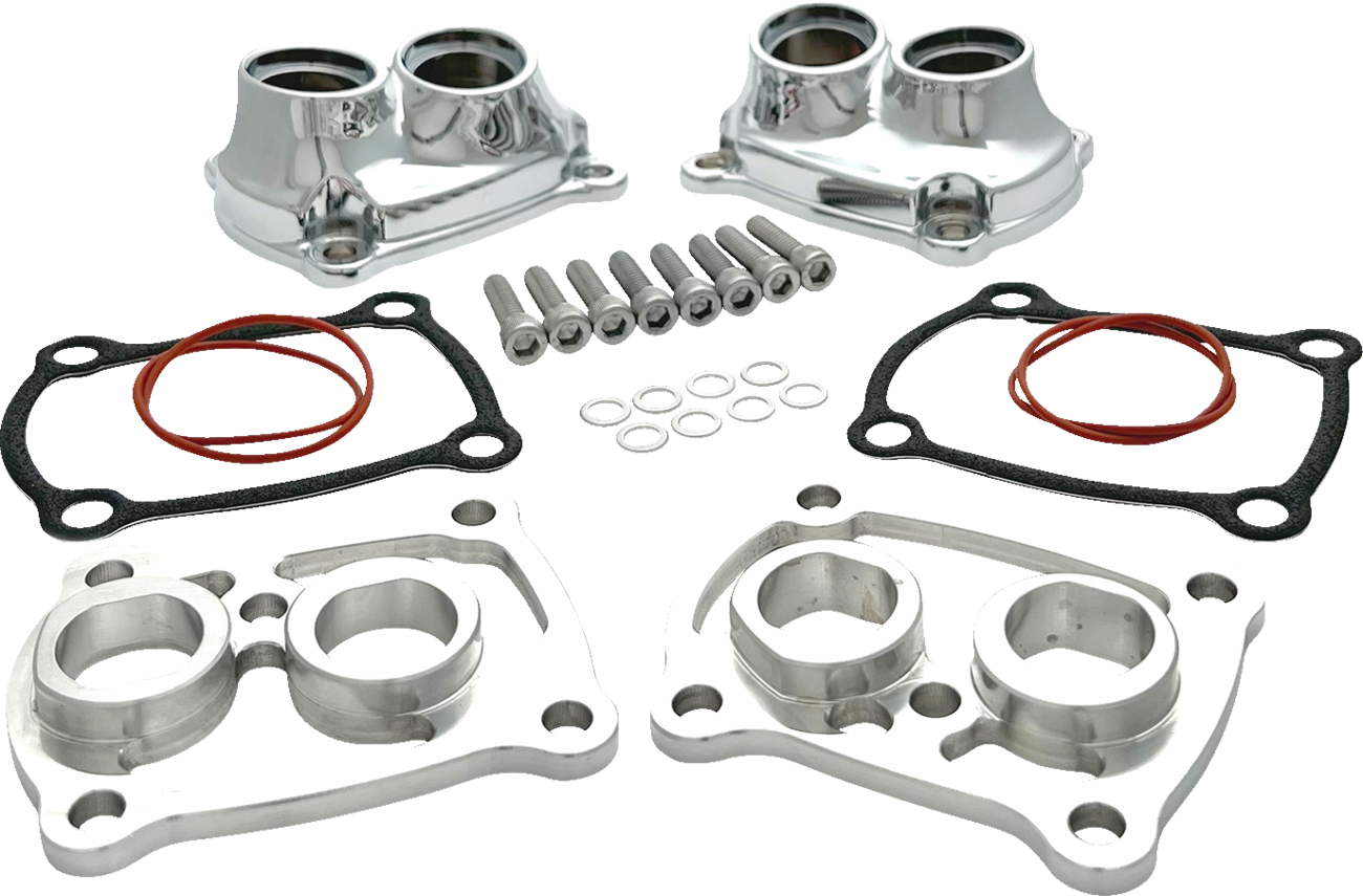 Tappet Cover - Tap-It-Right Kit - Gloss Black/Bronze - M8