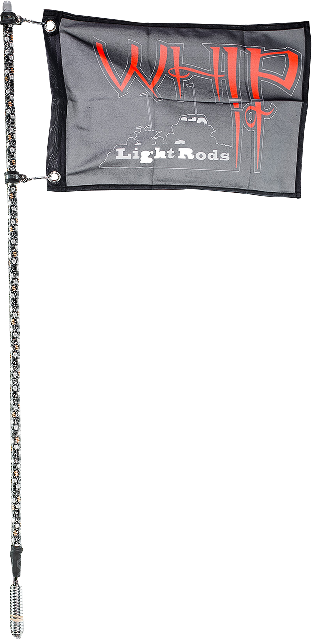5' Light Rod Whip - Black