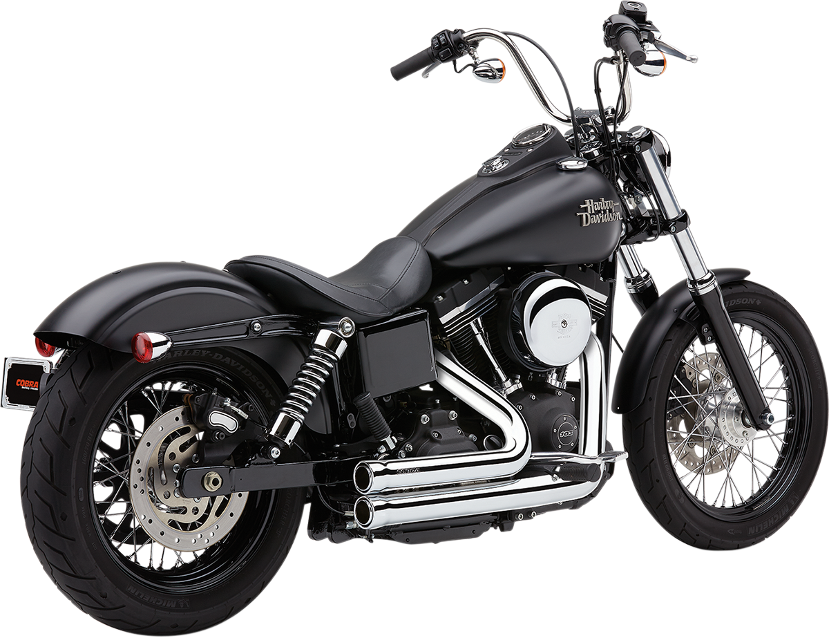 909 Exhaust - Chrome - '12-'17 Dyna