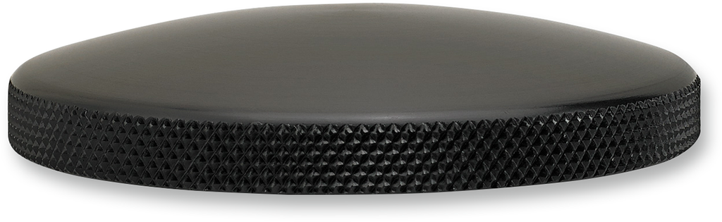 Gas Cap - Knurled - Black - Triumph