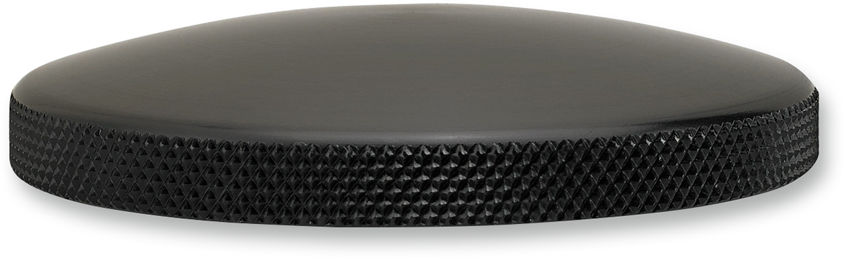 Gas Cap - Knurled - Black - Triumph