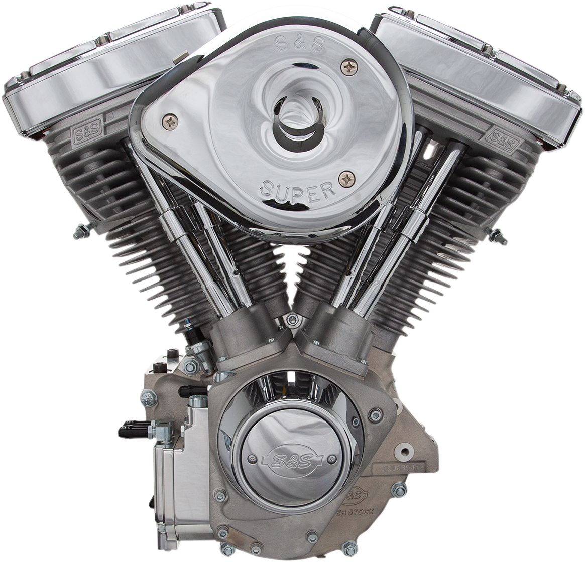V96R Series Engine - Black - Custom Chassis | Evolution Big Twin