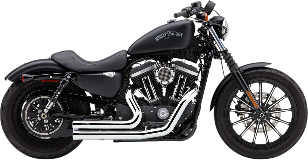 909 Speedster Short Exhaust System - Chrome