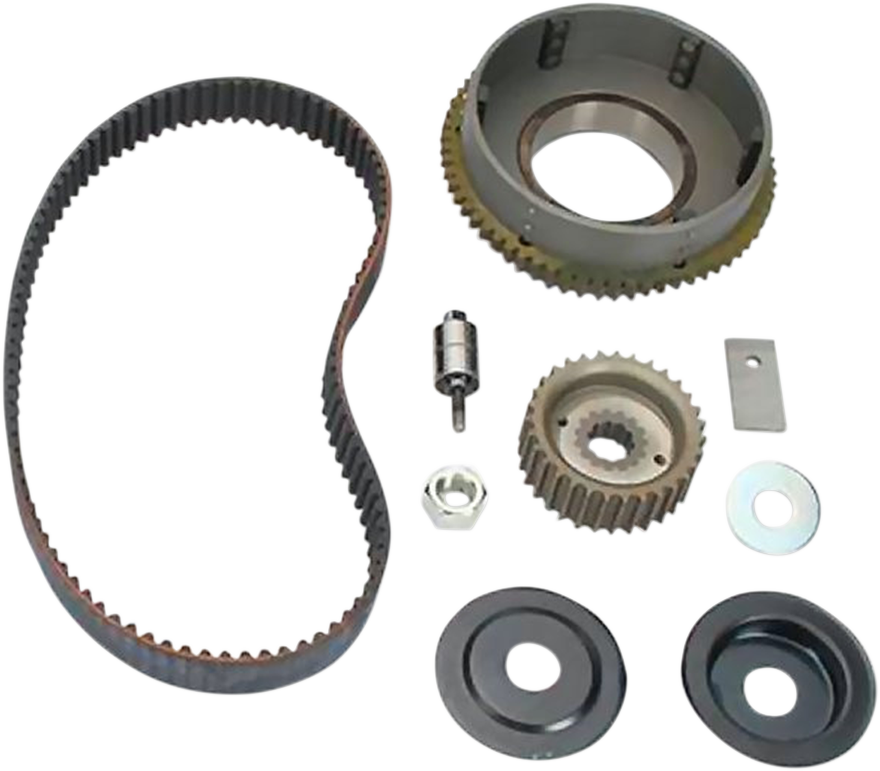 11 mm Belt Drive - Kick Start - Spline Shaft - '55-'64 - Hydra/Duo Glide