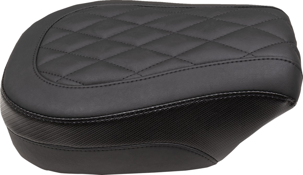 Solo Touring Seat - Passenger - Black - Diamond Stich - Chief '22-'23