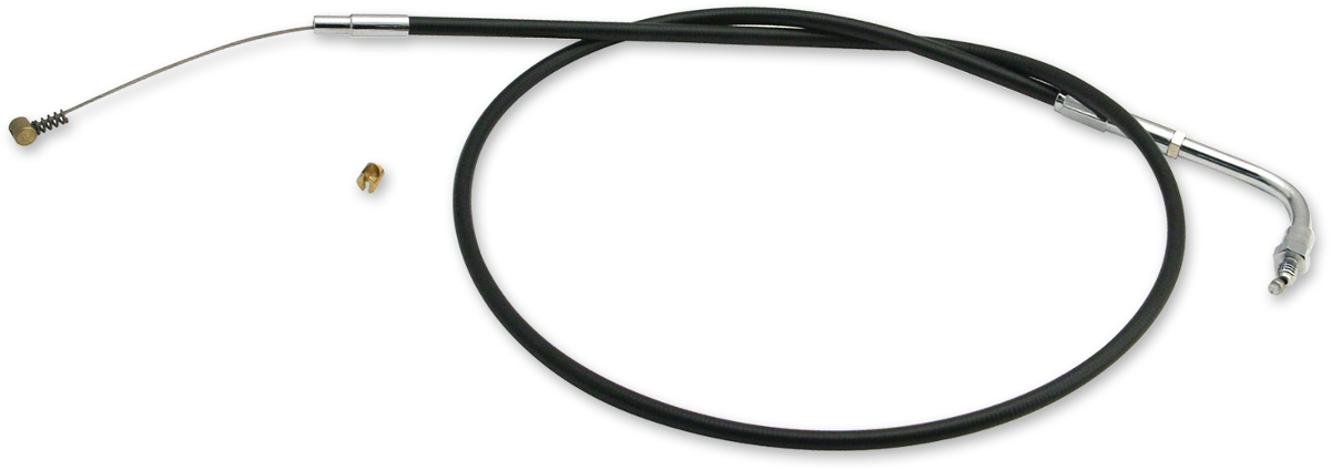 Black Vinyl Throttle Cable - 42" - Black