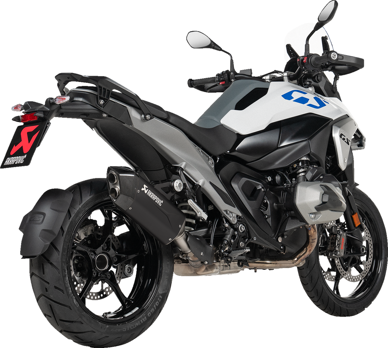 Slip-On Line Muffler - Titanium - Silver - BMW R 1300 GS