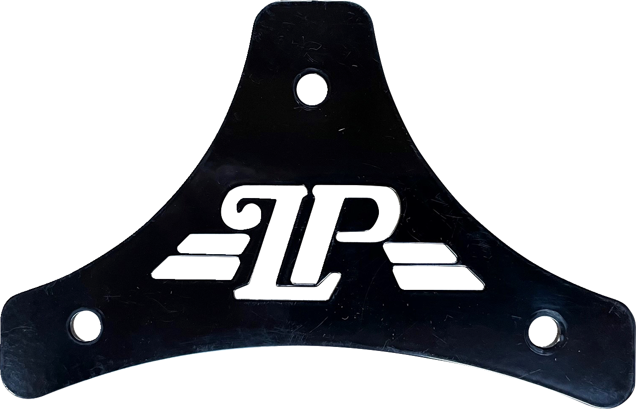 Sissy Bar Plate - Dead End - Classic - Black - Softail/Touring '08-'22