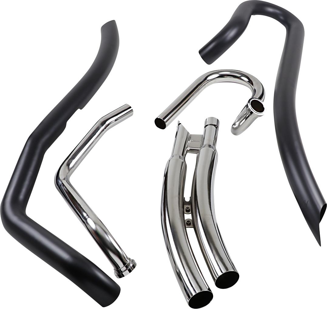 Speedster Swept Exhaust - Chrome - M109R